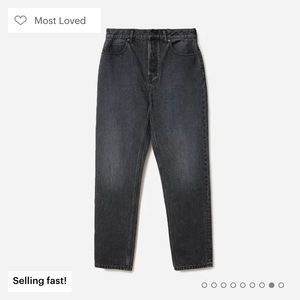 NWOT Everlane 90’s Cheeky Jean in Washed Black